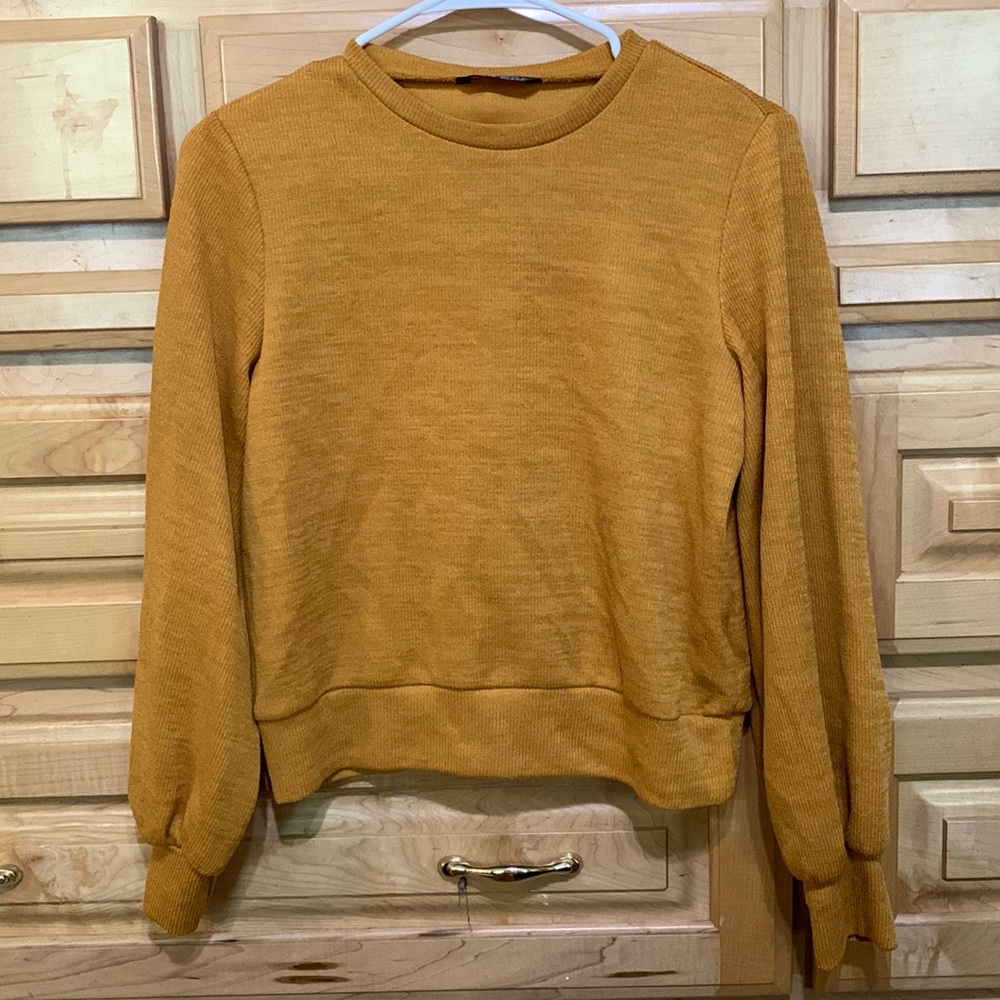 Mustard yellow sweater
